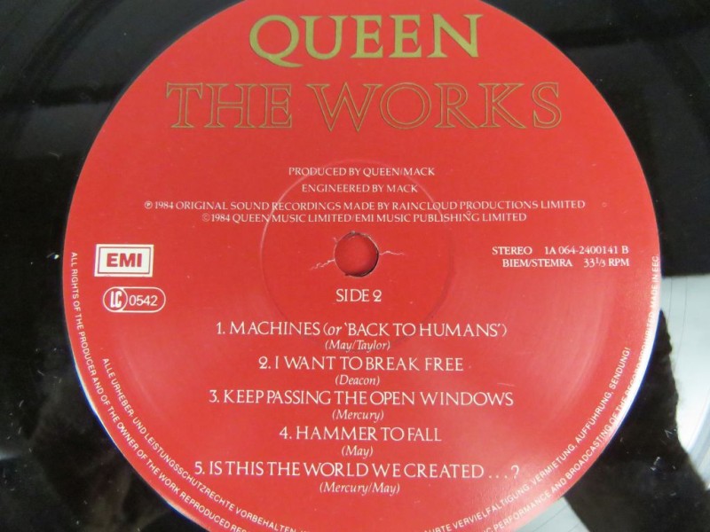 Vinyl: Queen - The Works