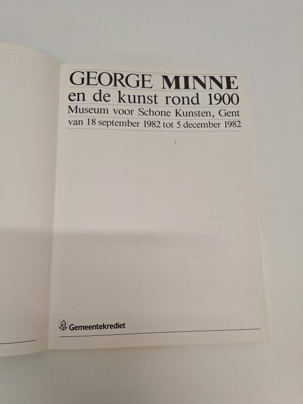 Boek: George Minne