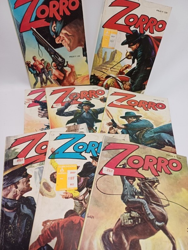 Stripboeken Zorro