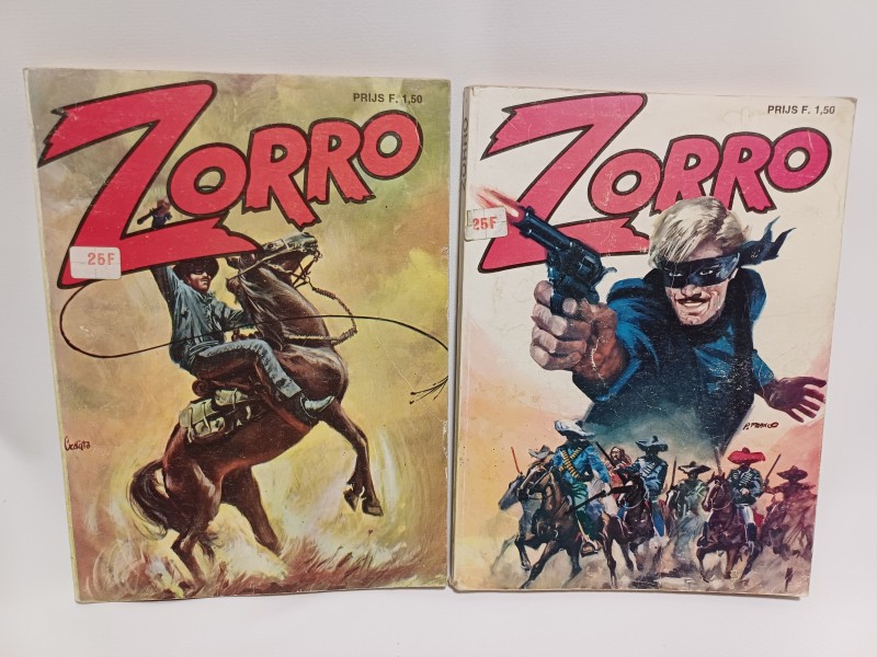 Stripboeken Zorro