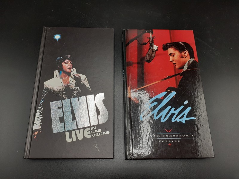 Elvis live in Las Vegas (4 CD's) + Elvis Today, tomorrow & forever (4 CD's)