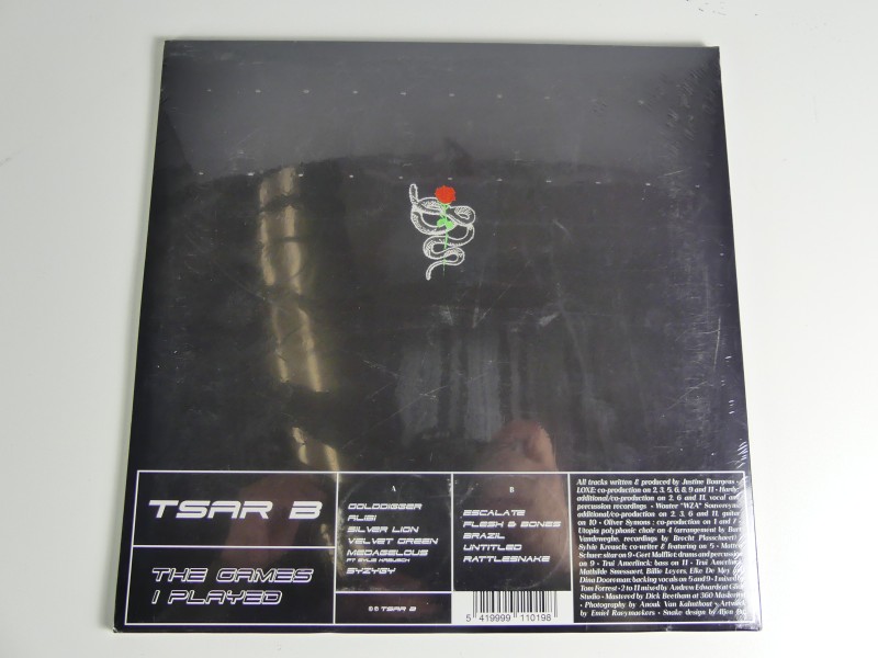 Vinyl elpee -Tsar B – The Games I Played