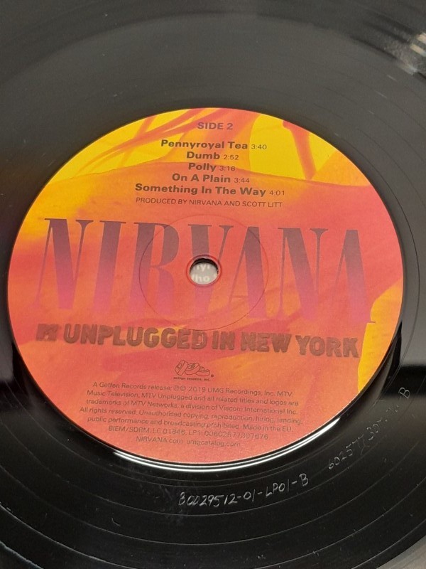 Lp: Nirvana - Mtv Unplugged in New York