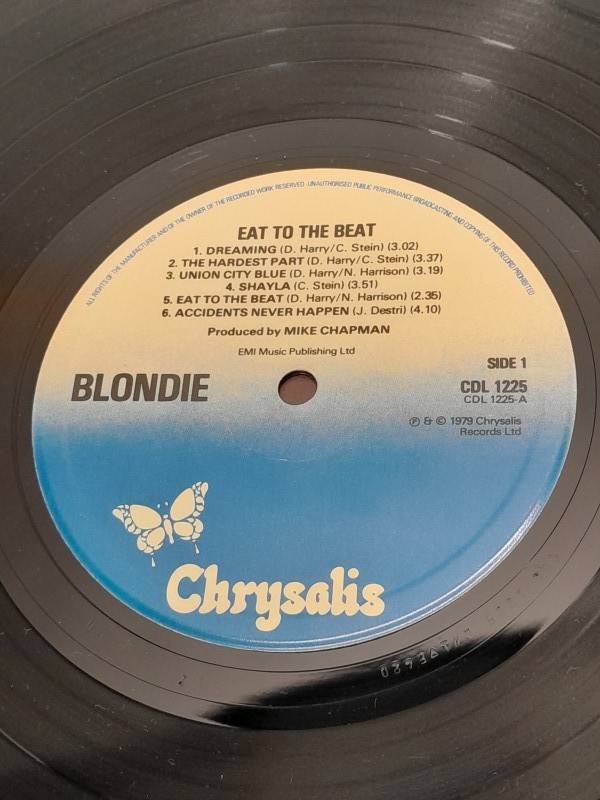 Lp: Blondie - Eat to the beat