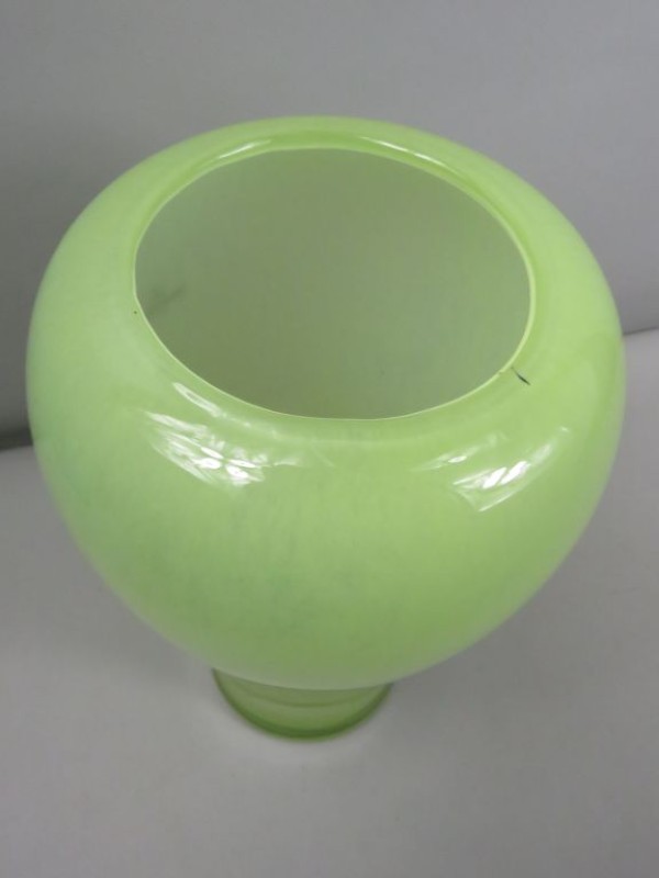 Groene glazen design "Villeroy & Boch" vaas