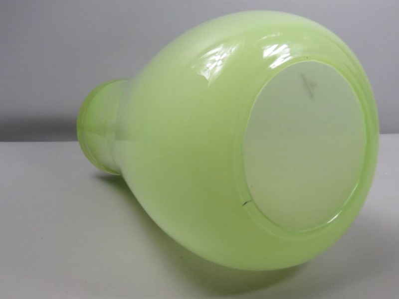 Groene glazen design "Villeroy & Boch" vaas