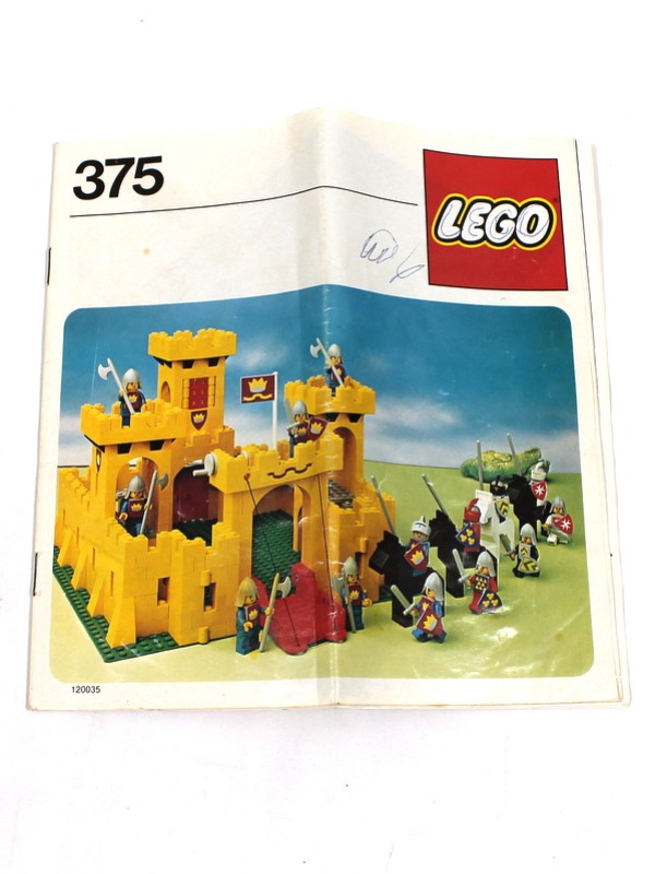 Vintage Lego 375 Castle