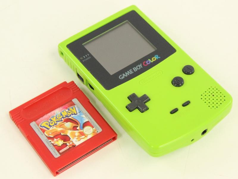 Gameboy Color met Pokemon Red