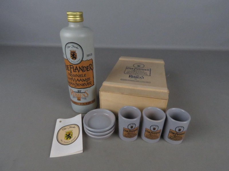 Odéflander graanjenever set