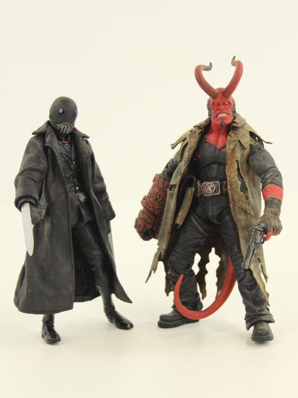 Hellboy en Karl Ruprecht Kroenen miniaturen