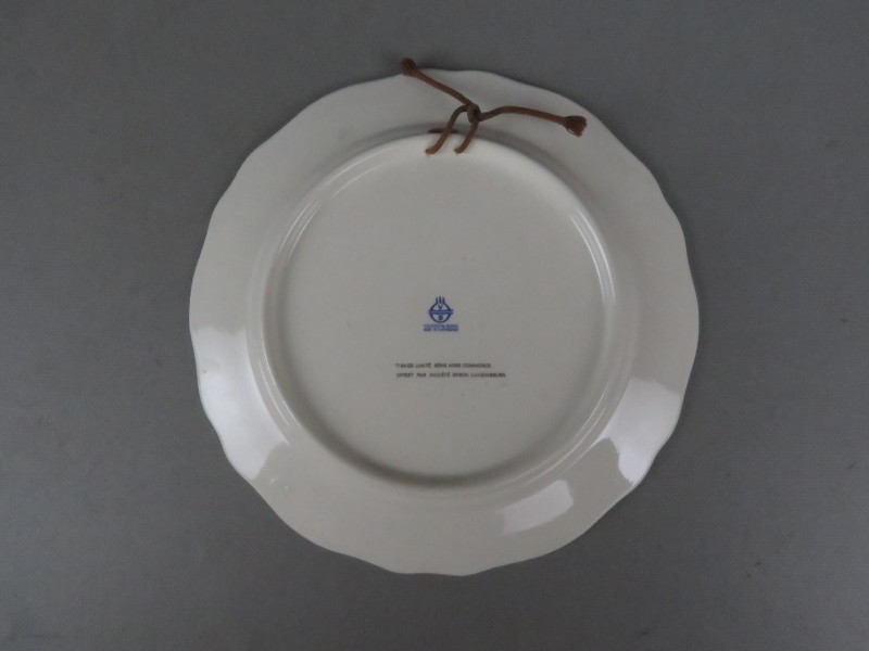 Porseleinen Villeroy & Boch sierbord "smeedpers"