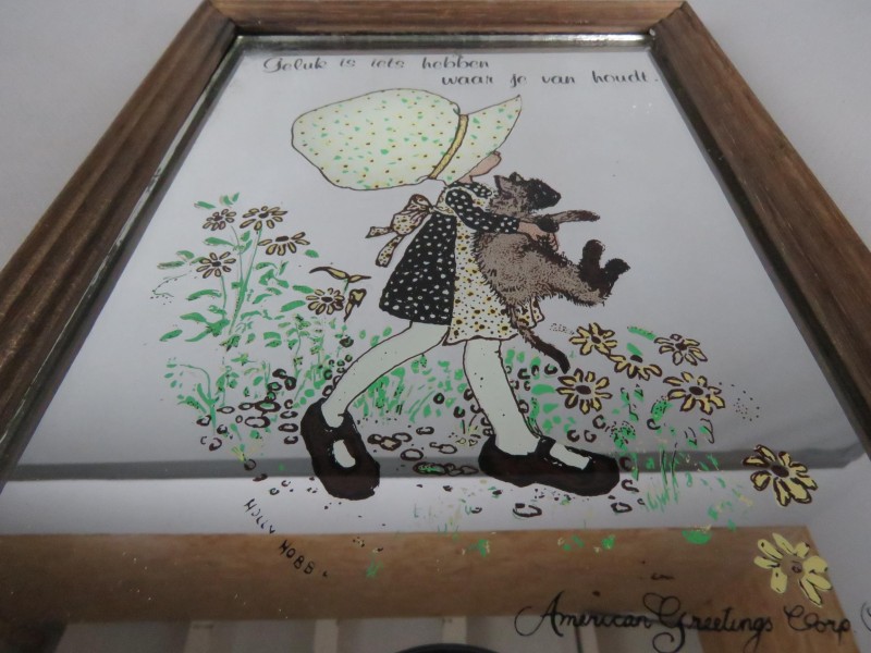 2 Holly Hobbie kaders met spiegel