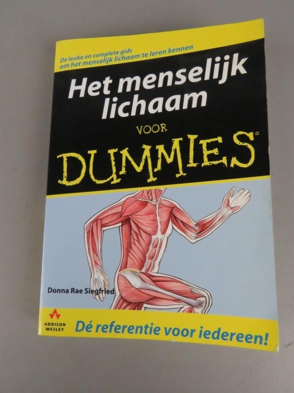 Boek het menselijk lichaam voor dummies