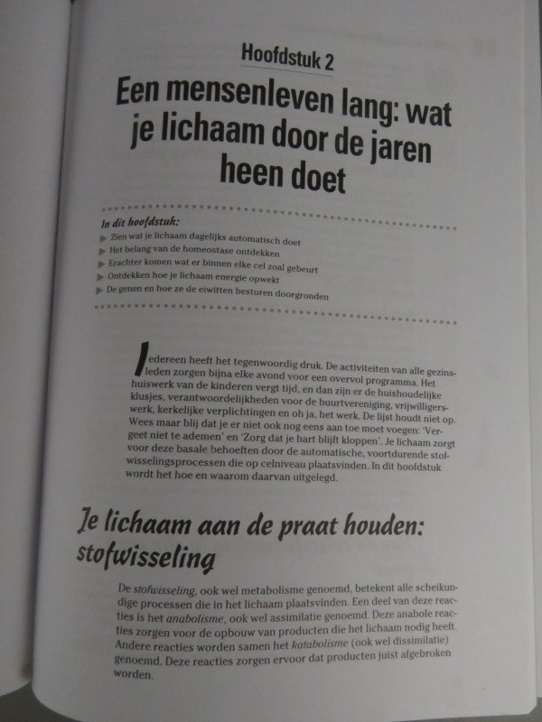 Boek het menselijk lichaam voor dummies