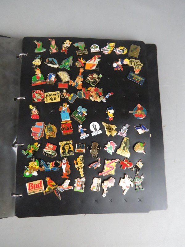 Verzameling zeldzame vintage pins