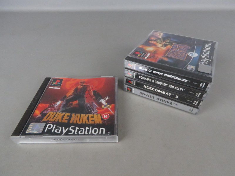 5 Playstation 1 spellen