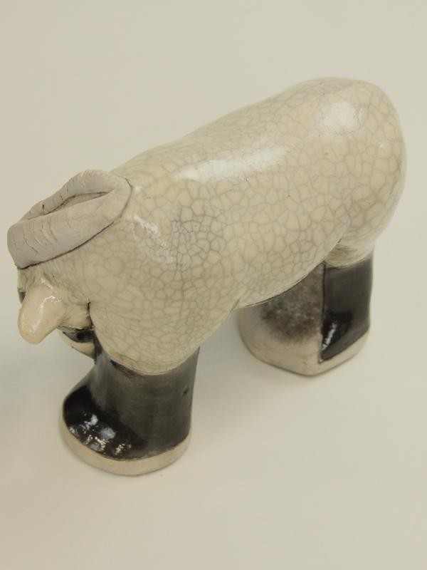 RAKU Keramiek - handmade in South Africa - Antilope of Kudu