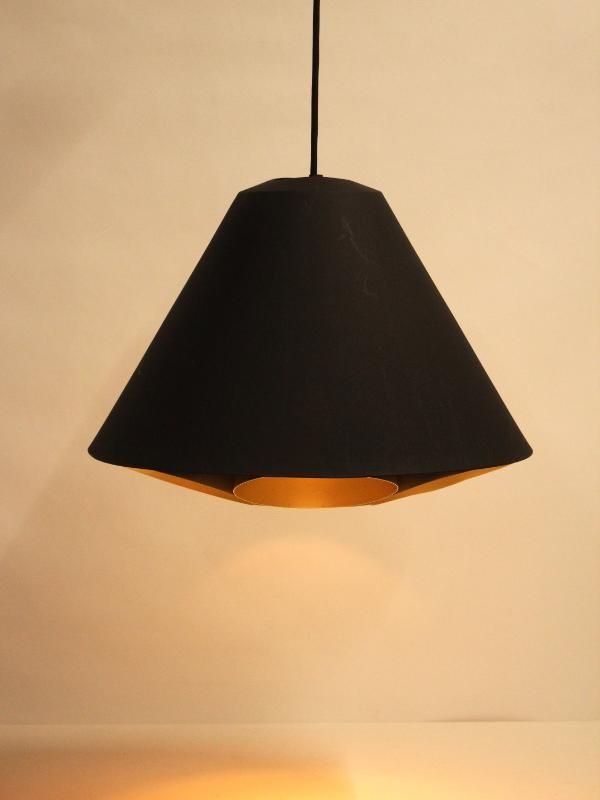 DARK - Vintage, knappe hanglamp 'Straalmotor'