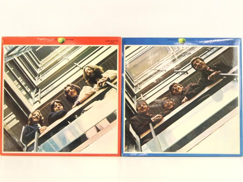 Complicatiealbums The Beatles 1962-1966 - 1967-1970 (Rode en Blauwe LP)