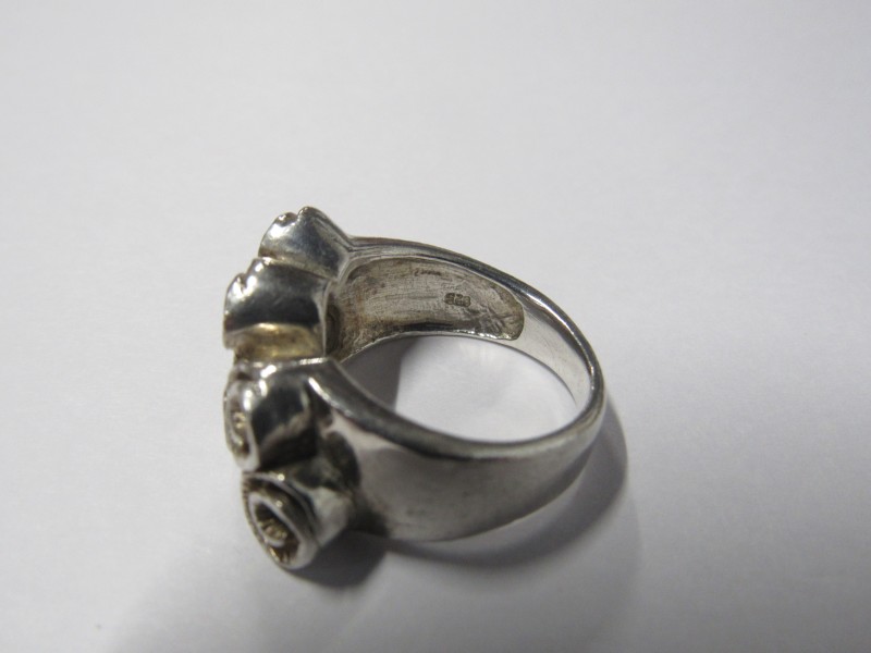 ring "zes  krullen" 925