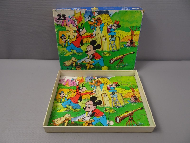 Mickey Mouse puzzel