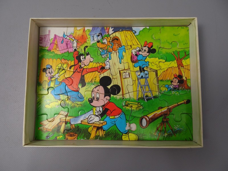 Mickey Mouse puzzel