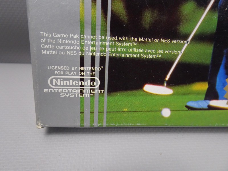 NES Jack Nicklaus golf spel (compleet)