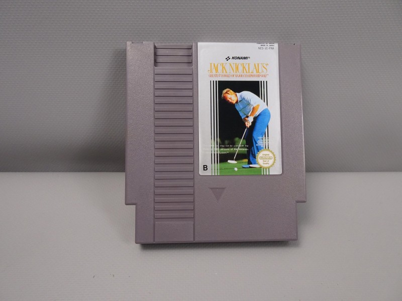 NES Jack Nicklaus golf spel (compleet)