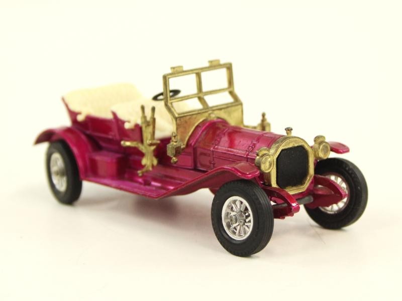 Reeks van 11 miniatuur old timer auto's - Matchbox/Lesney