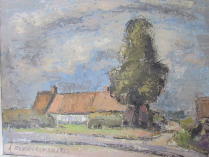 Schilderij Jules Demeulemeester ( 1920 - 2010 )