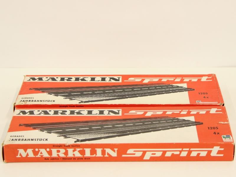 Märklin Sprint race car set en toebehoren