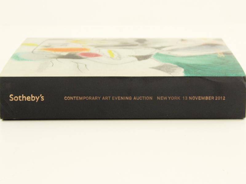 Sotheby's Contemporary art evening auction New York  13 November 2012