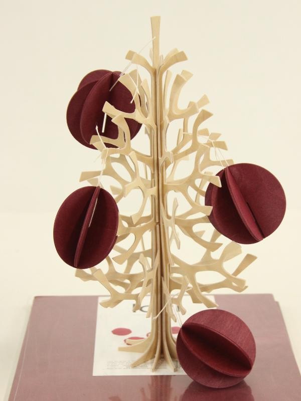 Lovi - zelfbouwpakketten van kerstbomen en kerstballen + bookniture