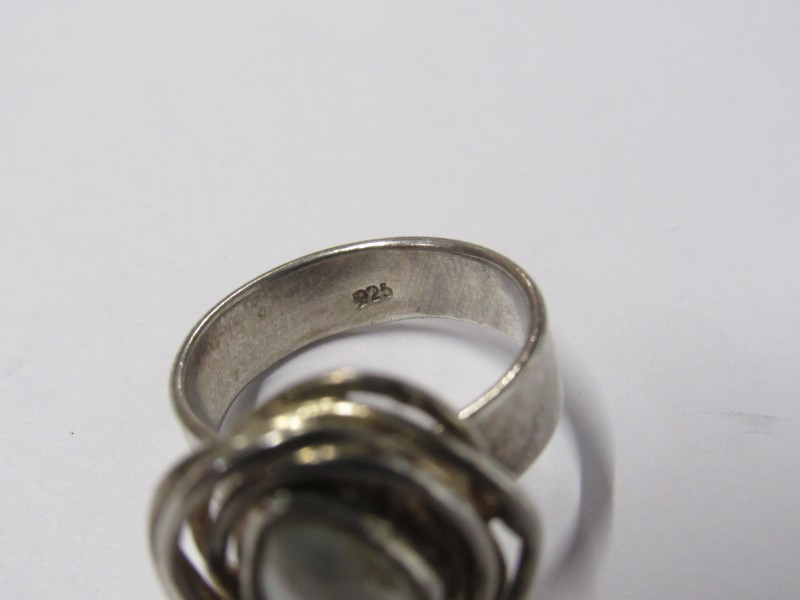 ring met parel - 925