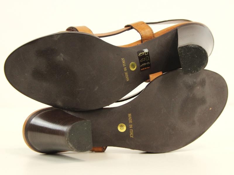 Héél mooie sandalen met hak, gemerkt Scapa