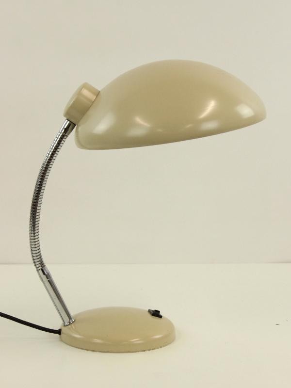 vintage bureaulamp in gooseneck industrial Bauhaus-stijl uit de jaren 1960-1970