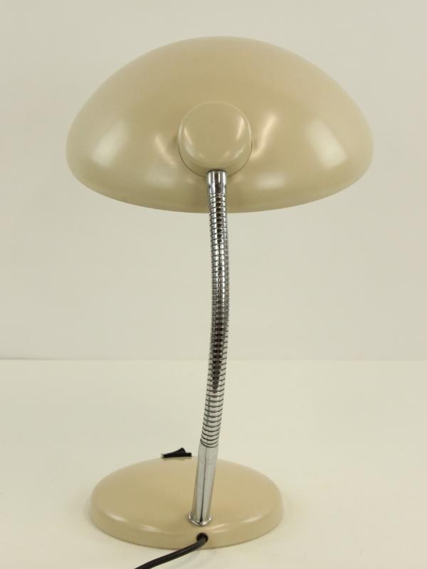 vintage bureaulamp in gooseneck industrial Bauhaus-stijl uit de jaren 1960-1970