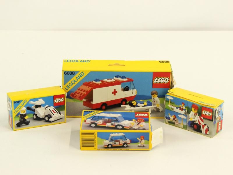 4 Kleine lego sets - Compleet