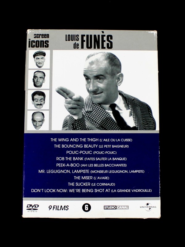 Louis de Funès DVD box