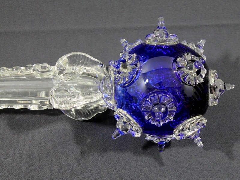 Decoratieve scepter in Muranoglas (ZELDZAAM)