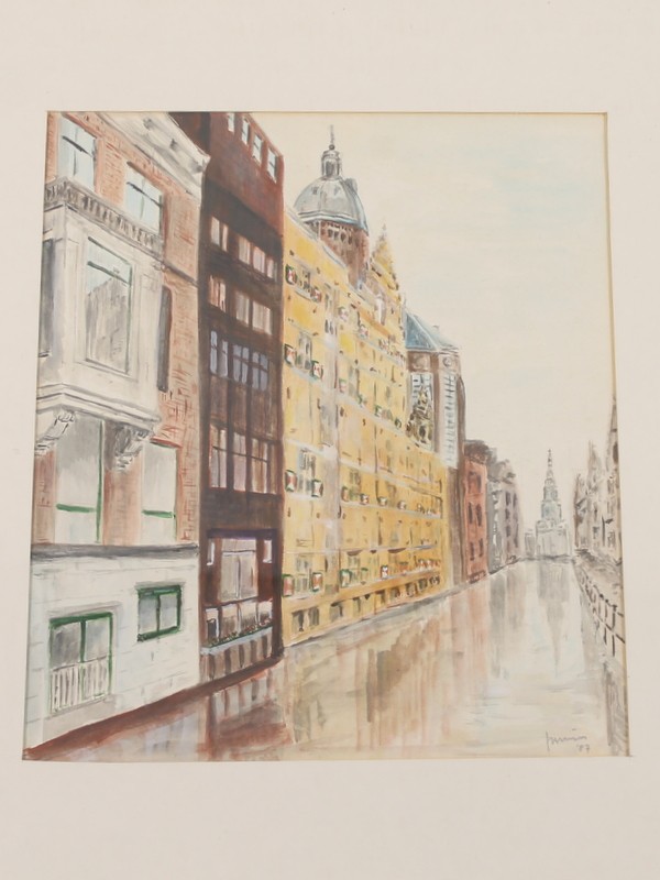 Vintage schilderij