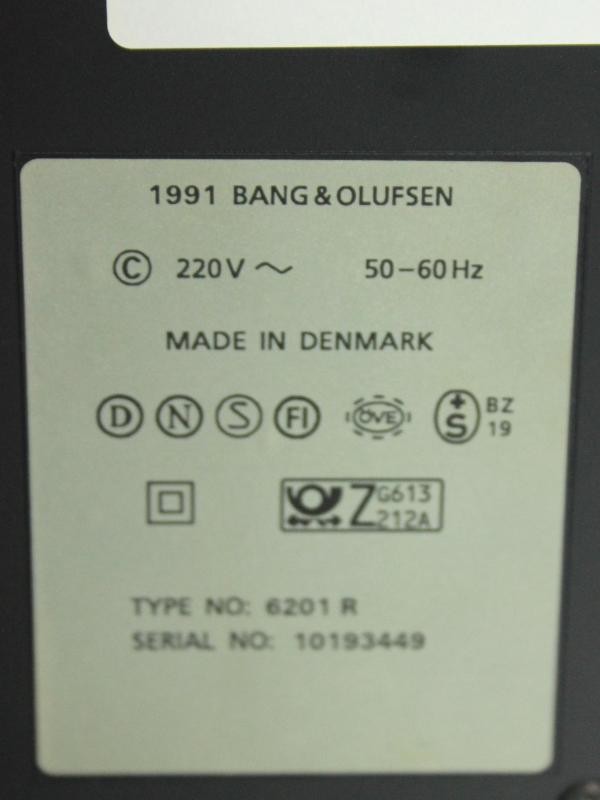 Bang en Olufsen BeoSound 3200 met boxen en afstandsbediening