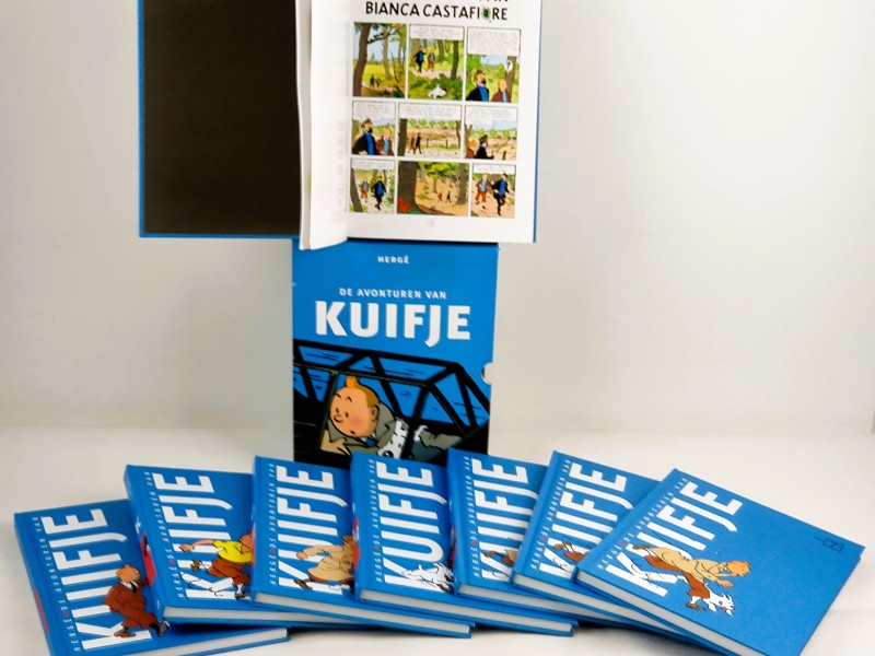 Kuifje: complete box met 8 albums 2008