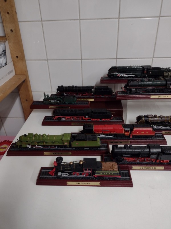 Verzameling Model Trein Locomotieven