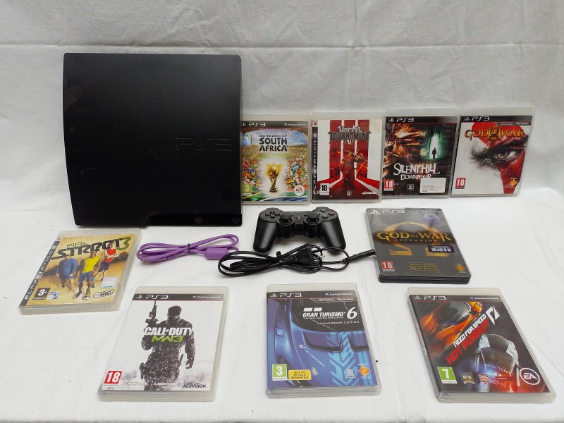 Lot Playstation 3 & games