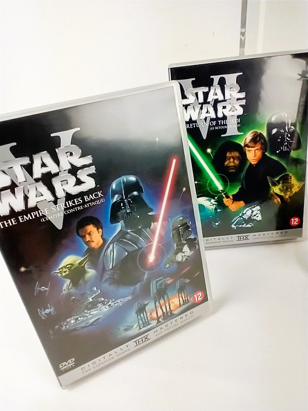 Dvd set Star Wars Trilogy 2004