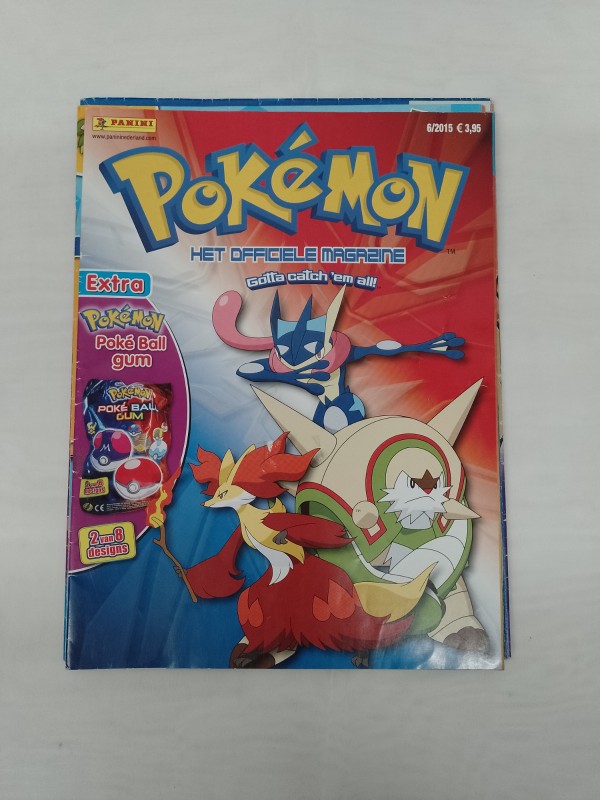 Pokémon Panini magazines