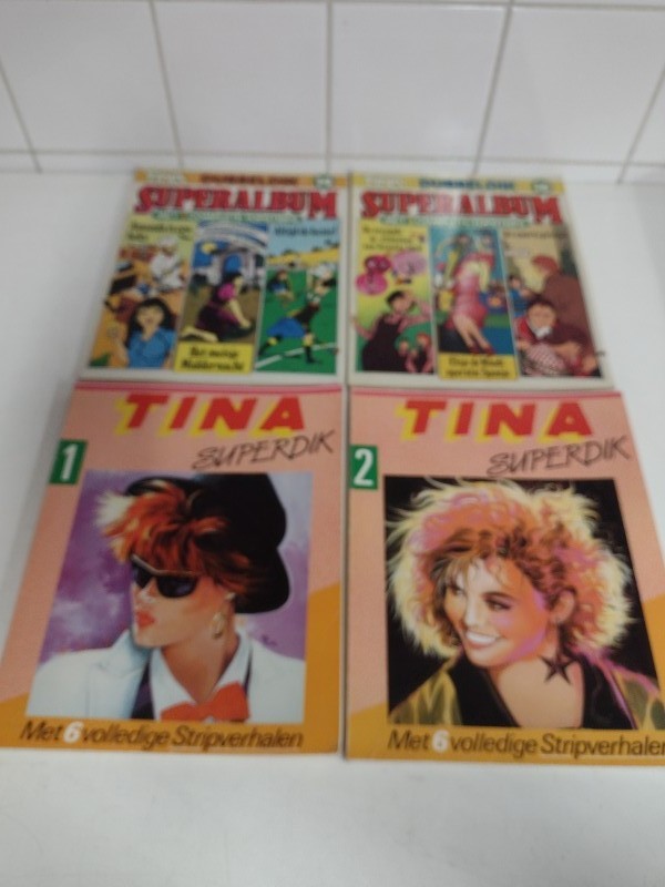 Verzameling Vintage Tina Topstrips