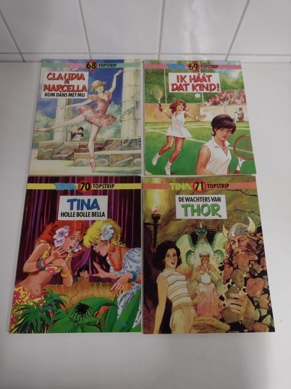 Verzameling Vintage Tina Topstrips