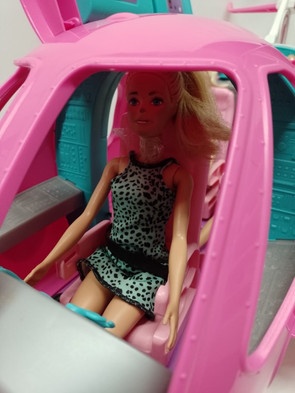 Barbie droomvliegtuig Mattel & Barbiepoppen